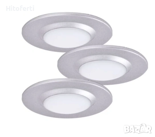 Комплект 3 спот лампи LED Paulmann 98872 / 3W IP44 230V