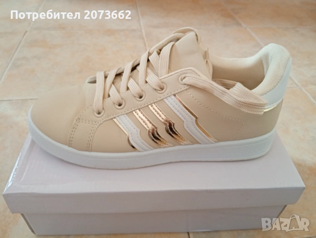 Дамски кецове 38 номер черни и бежово , снимка 11 - Маратонки - 54193216