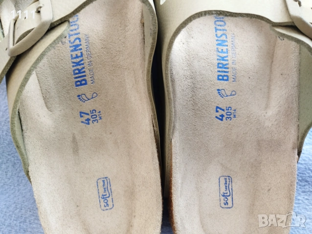 Чехли Birkenstock номер 47., снимка 3 - Мъжки чехли - 51237386