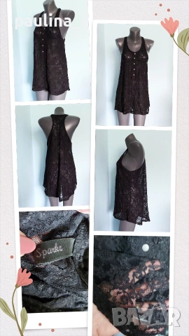 Пет броя / Дантела / Наметка / Туника "Cottelli", "ZIZZI", , снимка 5 - Нощници - 14003479