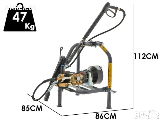 Професионална водоструйка за трактор Comet PTO RW 5530S | 200 bar | 1260 л/ч, снимка 2 - Селскостопанска техника - 55324994