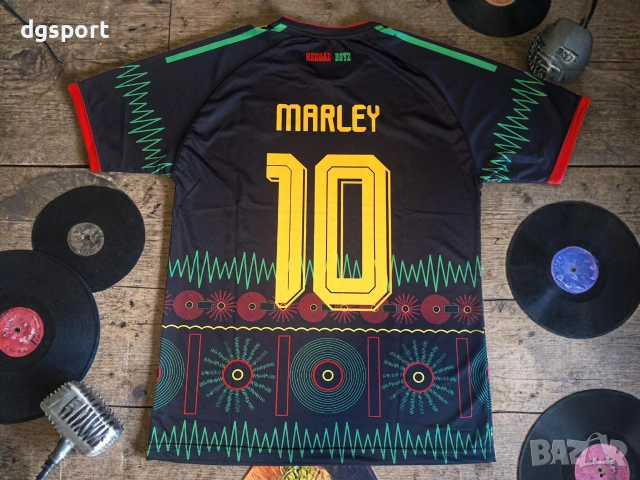 Футболна фланелка на Ямайка #Боб Марли #нов модел 2026!!!