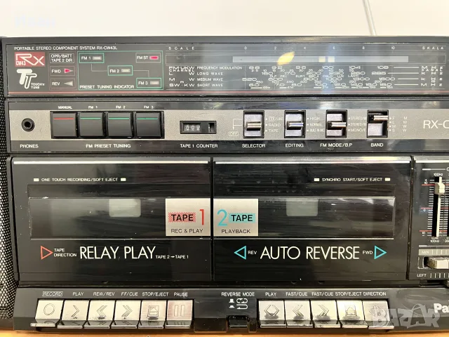 радиокасетофон Panasonic RX-CW43, снимка 2 - Радиокасетофони, транзистори - 55345938