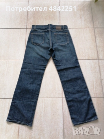 Мъжки тъмносини дънки Perry Ellis, като нови, 34/32 размер , снимка 2 - Дънки - 55087172