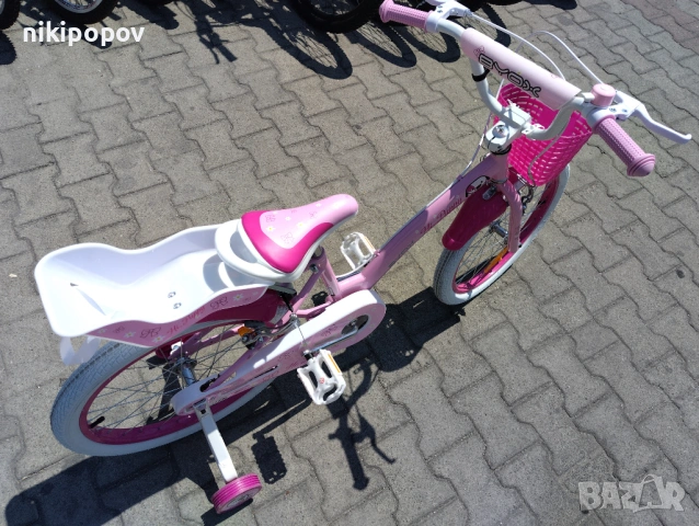 X Детски велосипед 20" PUPPY розов, снимка 7 - Велосипеди - 54398118