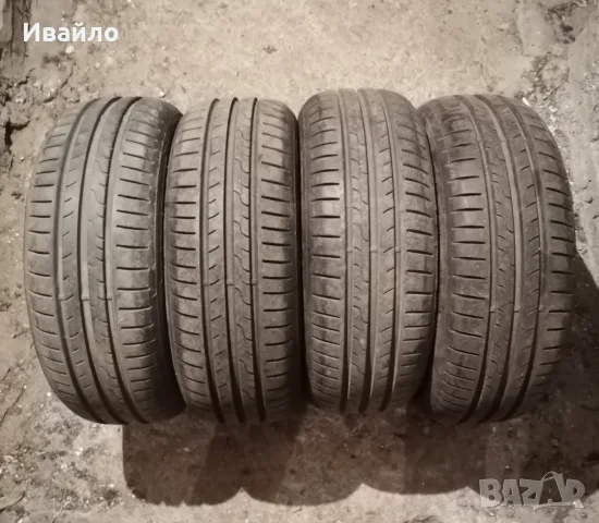 Продавам 4 броя Летни Гуми 185.60.14 на 1 сезон дот 2021 Dunlop  