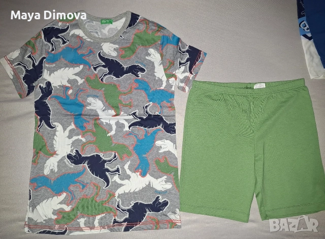 Benetton пижами 2бр. , снимка 2 - Детски пижами - 54055824