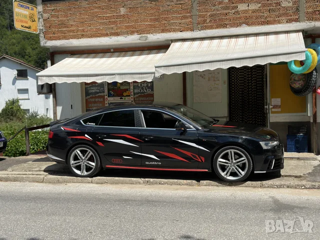 продавам лек автомобил audi a5 4х4 2013  4врати десен волан регистриран 