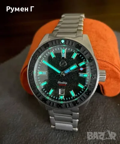 Zelos Blacktip automatic 200m Titanium "Coal Black" - пълен kомплект, перфектен, бартер, снимка 7 - Мъжки - 55681379
