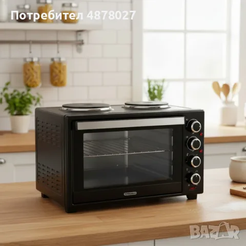 Малка готварска  печка TERMOMAX TXC56CL, снимка 5 - Печки, фурни - 55513741