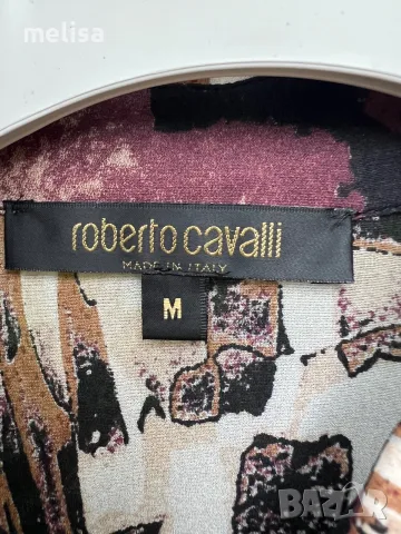 Roberto Cavalli копринена риза, снимка 3 - Ризи - 55332646