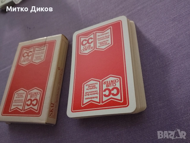 Карти за игра 32 винтидж немски нов в кутия Скат Skat, снимка 3 - Карти за игра - 54808992