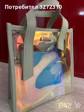 Холограмна чанта, снимка 3 - Чанти - 55012577
