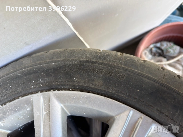 Джанти с гуми Ауди/Audi 18цолс, снимка 2 - Гуми и джанти - 54800406