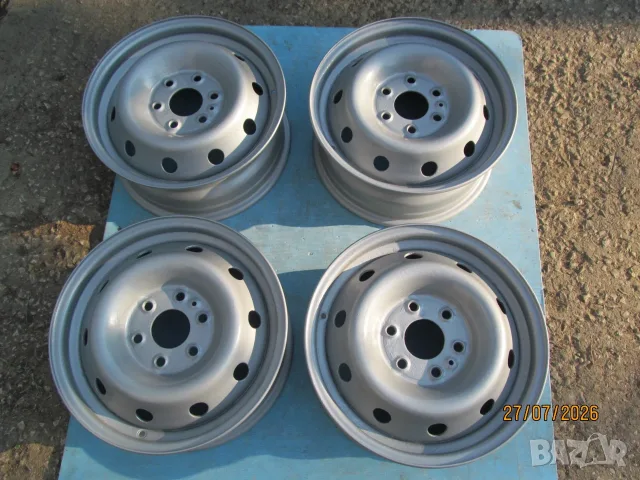 Оригинални метални джанти за Ивеко Дейли 6 x 125 mm.16 цола