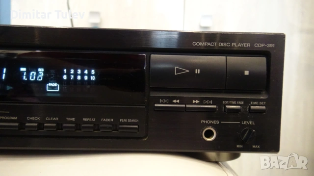 SONY compact disc player CDP-391, снимка 5 - Декове - 54560978