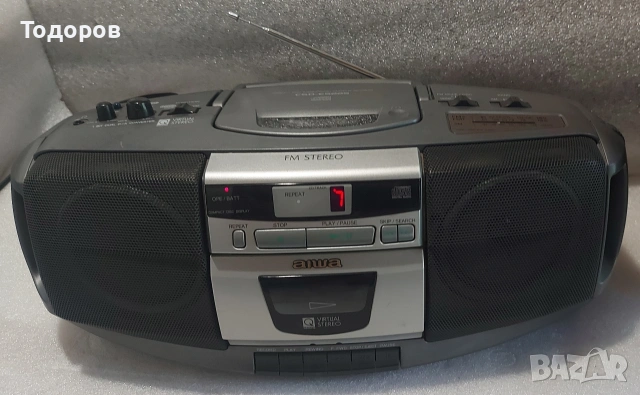 Aiwa CSD-ES225V стерео радиокасетофон със CD 