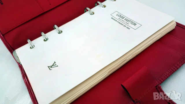 Louis Vuitton винтидж бележник, снимка 6 - Други ценни предмети - 54483007