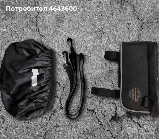 Водоустойчива чанта за рамка на колело с вградено отделение за телефон, снимка 2 - Аксесоари за велосипеди - 54753740