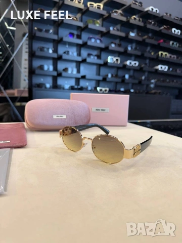 MIU MIU 🤍Дамски Слънчеви Очила , снимка 17 - Слънчеви и диоптрични очила - 54369019