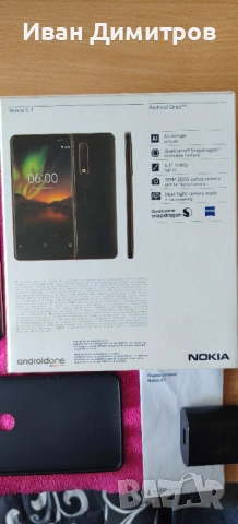 Смартфон Nokia 6.1, Dual SIM, 32GB, Black, снимка 5 - Nokia - 54411530