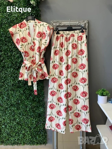 дамски сет риза и панталон 