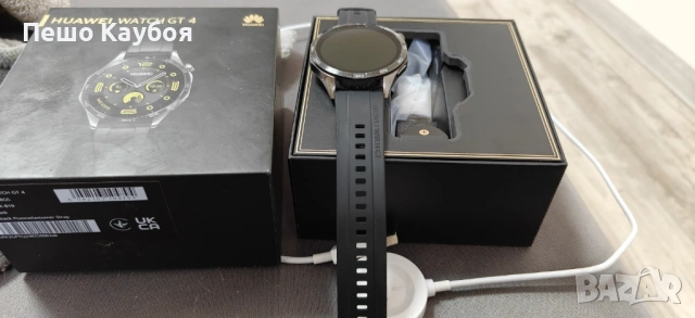 Huawei Watch Gt4-46mm -Като нов, снимка 3 - Смарт гривни - 54526078