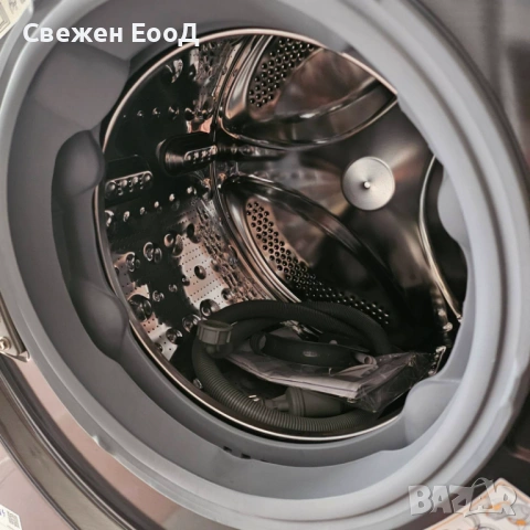 пералня LG - 10кг./черна/, снимка 3 - Перални - 54212450