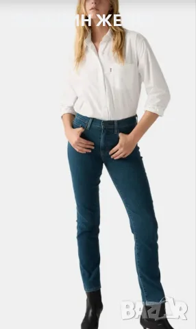 Чисто нови ОРИГИНАЛНИ дамски дънки Levi's 724 High-Rise Slim Straight, размер W31/L32
