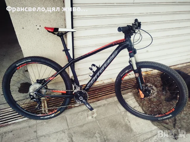 27.5 цола алуминиев велосипед колело,2 по 11 скорости Shimano deore xt , снимка 5 - Велосипеди - 55403392