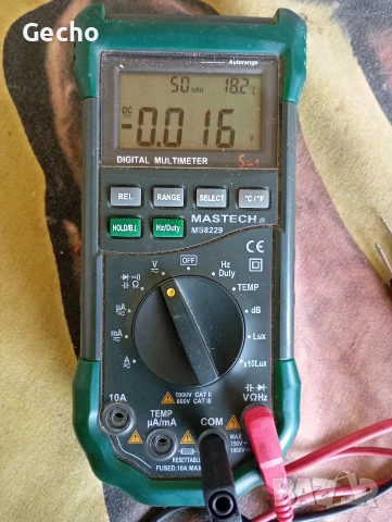 Mastech Ms8229 мултиметър