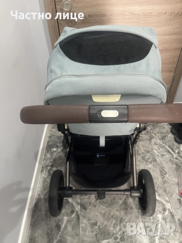 CYBEX - Balios S Lux 2023 - Sky Blue 2в1, снимка 11 - Детски колички - 55315140