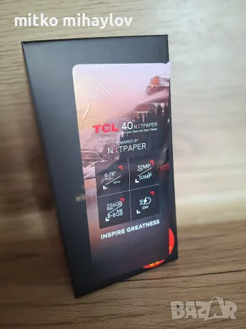 TCL 40 Nxtpaper 256Gb 8Ram, снимка 4 - Други - 55314502