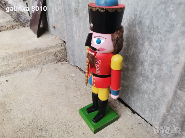 Стара Немска, дървена лешникотрошачка, снимка 3 - Антикварни и старинни предмети - 54087133