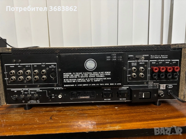 JVC VR-5525L, снимка 9 - Ресийвъри, усилватели, смесителни пултове - 55053058