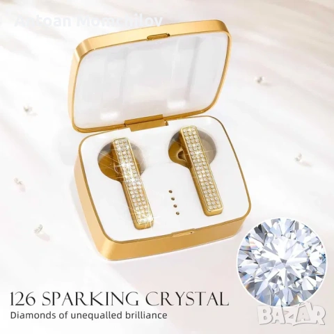 Безжични слушалки ELLA'S EARS Gold Bluetooth 5.3, снимка 3 - Слушалки и портативни колонки - 54827801