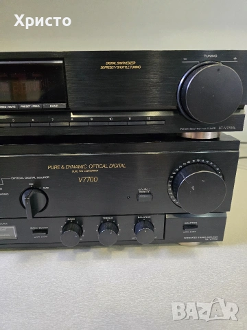 🎶🔊 Sony ta-v7700 - tda1541 и st-v7700 усилвател с вграден Dac и тунер🔊🎶, снимка 3 - Ресийвъри, усилватели, смесителни пултове - 54508560