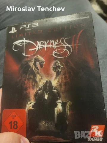 The Darkness II Limited Edition PS3 – пълен комплект, снимка 2 - Игри за PlayStation - 55613895