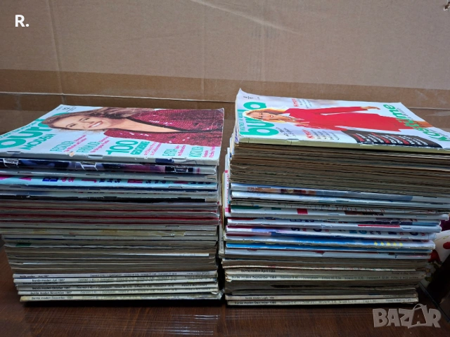 56бр Списания Burda 1983 - 1995г  1,5евро/бр, снимка 5 - Списания и комикси - 54019155