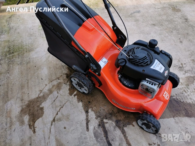 Husqvarna Самоходна бензинова косачка Briggs Stratton, снимка 8 - Градинска техника - 54068684