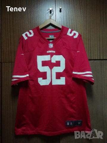 San Francisco 49ers Patrick Willis Nike jersey NFL оригинална тениска джърси XL-2XL, снимка 2 - Тениски - 43296276