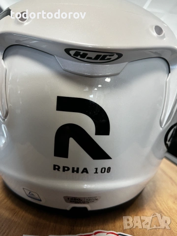 Мото Каска за мотор HJC RPHA-10 PLUS ,M 57-58 см.,Тегло 1250гр 195.39 лв. / 99.90 €, снимка 4 - Аксесоари и консумативи - 54960875