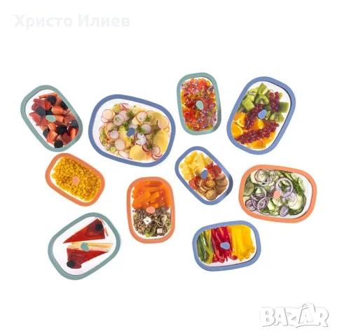  Комплект вакуумни контейнери 3бр и Ръчна помпа Status Fresko, снимка 7 - Кутии за храна - 55702976
