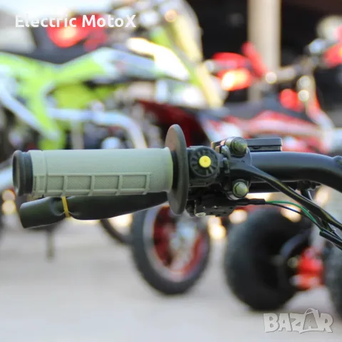 Бензинов кросов мотор 90cc кубика с Ел. стартер, снимка 7 - Мотоциклети и мототехника - 55424628
