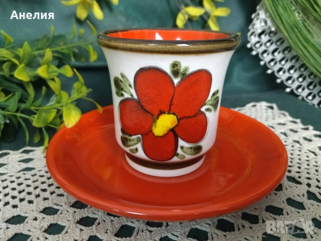 Френски сетове майолики от Тирол, снимка 3 - Чаши - 54685218