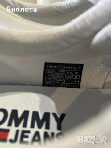 Кецове на Tommy Hilfiger номер 44, снимка 4 - Кецове - 55441788