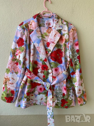 Нов пролетно-летен костюм — L размер, снимка 3 - Костюми - 54175059