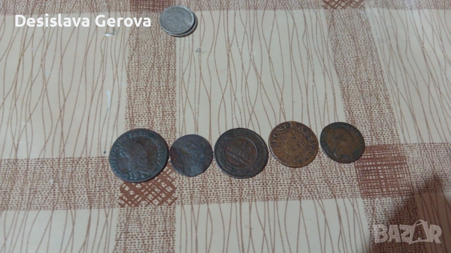 Медни монети 5 броя, снимка 3 - Нумизматика и бонистика - 54594203