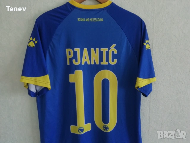 Босна и Херцеговина Пянич футболна тениска фланелка екип Pjanic Bosnia Herzegovina Kelme, снимка 3 - Тениски - 43218412