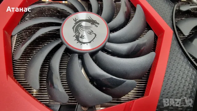 MSI GeForce GTX 1070 Ti GAMING 8G – Отлично Състояние, Никога Не Отваряно, Отлични Температури, снимка 3 - Видеокарти - 55568441